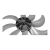116101 - HELICE ORIGINAL BRITANIA/PHILCO TURBO 40CM 8PAS CINZA B24668 - loja online