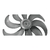 226901 - HELICE MONDIAL 40 CM 8 PAS SUPER TURBO VTX 40 PRATA MM2129 na internet