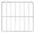 460401 GRADE FORNO ESMALTEC 04 BOCAS 400X375 AG0482