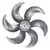486901 HELICE ORIGINAL MONDIAL 40CM 6 PAS CINZA VT-41 C0064-21