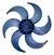 487301 HELICE ORIGINAL MONDIAL 30CM 6 PAS AZUL C006430 - comprar online