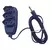 27204 EXTENSAO ELELETRICA PL 2P 2X0.75 2MTS PRETA T02 MEGA PLUG