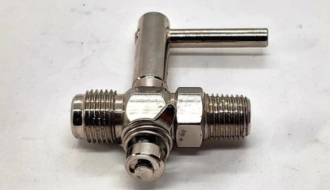 04254 REGISTRO SEMI IND 1/4 NPT X 3/8 SAE 1/8 BSP INT NIQUE ALUMEGAS 12145 - comprar online