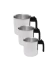 7003 - JOGO C/3 CANECO POLIDO 1,3L , 1,8L , 2,3L