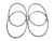 394201 ANEL BASE GRELHA RETANGULAR MUELLER ORIGINAL 1029