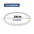 07527 - ANEL VED ORIGINAL SILICONE VALENCIA/VANCOUVER 24CM TRAMONTINA 20579/016