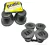 408101 - PE FOGAO/GELAD. PLAST REDONDO PRETO PRATIC