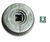 480501 - PORCA HELICE CINZA MALLORY ORIG 423000-10