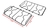 04670 GRELHA ATLAS UTOP/EXCELLENCE 4/6 BOCAS LAT 480 X 248 MM 069F/AG0121