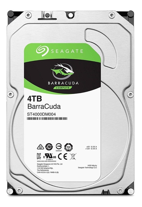 DISCO RIGIDO 3.5" 4Tb Seagate Barracuda