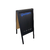 Cartel Carteles Vereda Doble Para Ploteo 120x60 Negro - comprar online