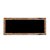 Pizarron Pizarra Pizarrones Cartel Pared 60 X 1.50 mts Marco 7cm - comprar online