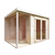 Casa Casas De Madera Construccion En Seco Cabaña Modulos