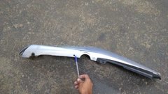 Tampa lateral esquerda crypton 115 2010 a 2016 original na internet