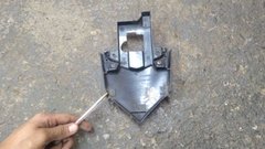 Rabeta Central Preto Honda Cb 300 ( detalhe ) - comprar online