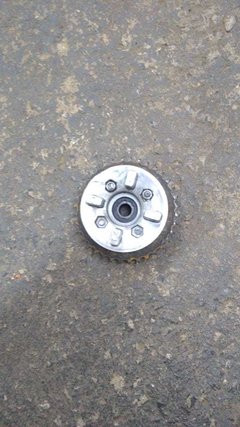 Flange roda tarseira crypton original - comprar online