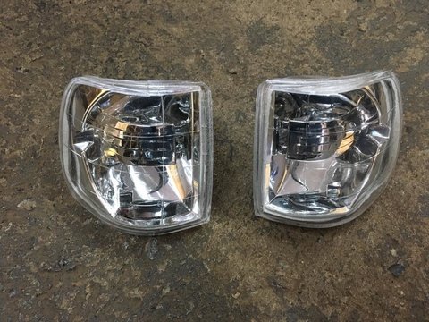 Pisca gol quadrado 91á 95 cristal cibie lanterna vw