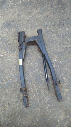Balança traseira completa dafra apache rtr 150 original
