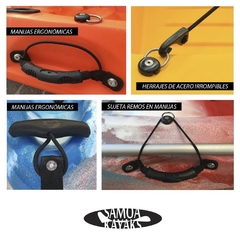 DRAGGER CON ACCESORIOS Y CARRO - SAMOAKAYAKS STORE