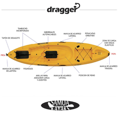 DRAGGER CON ACCESORIOS Y CARRO - tienda online