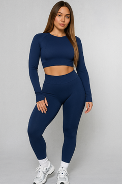 Set hlm manga larga liso - comprar online
