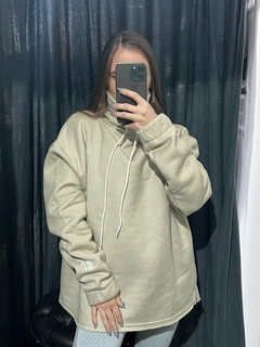 Buzo cuello alto oversize - tienda online