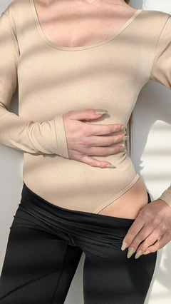 Body modelador manga larga vicblack - comprar online