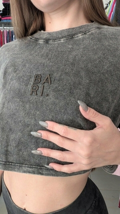Crop Oversize BARI washed - BARI SPORTING