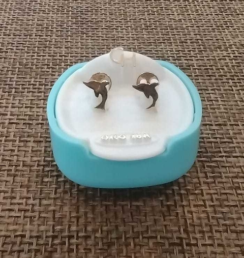 Abridor oro 18k delfín lámina 1062153 (U130)