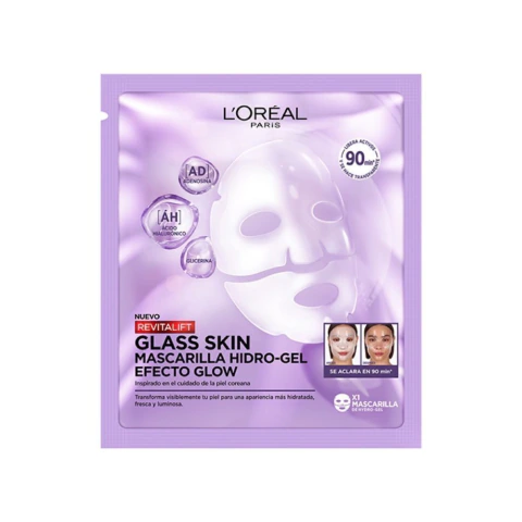 Mascarilla Revitalift Filler Glass Skin | L`Oreal París