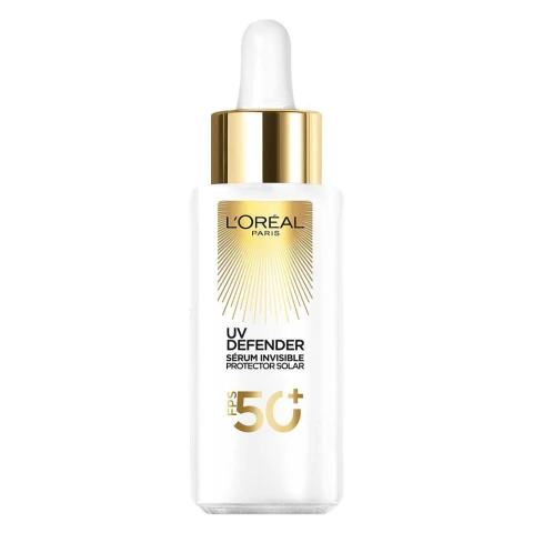 Protector Solar UV Defender Sérum Invisible Fps 50+ | L`Oreal París
