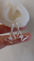 Argollas Mariposa - Plata 925 y Cúbics - comprar online