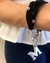 Pulsera Mil Hilos + Letra Electro - Plata 925