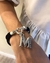 Pulsera Mil Hilos + Letra Electro - Plata 925 - comprar online