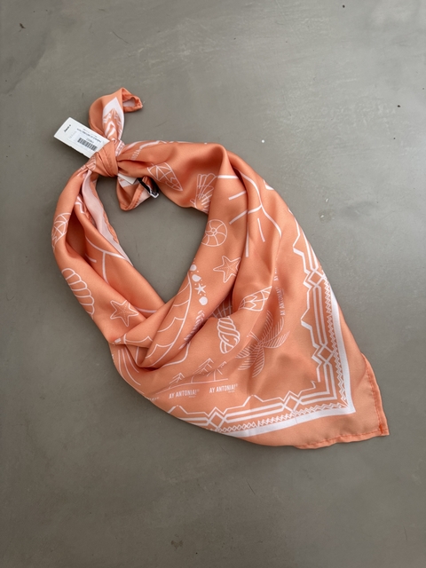 PAÑUELO MAR AY ANTONIA NARANJA 70cm