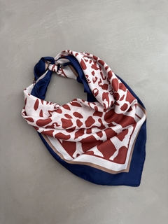 PAÑUELO STAR ¡animalPrint azul! - comprar online