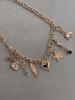 COLLAR MULTI DIJE GOLD ¡fantasía! - LAS PECAS ACCESORIOS