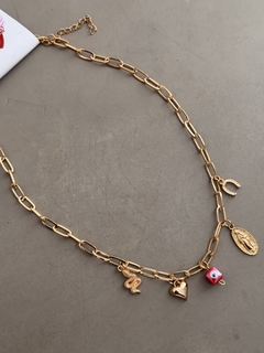 CADENA MULTI DIJE GOLD ¡fantasía! - comprar online