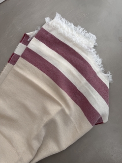 BUFANDON IBIZA ¡rayado bordo! - comprar online