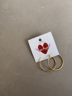 ARGOLLA CLÁSICA ¡acero quirúrgico dorado!