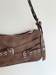 MINI BAG MULTI HEBILLA ¡marrón gamuzado!