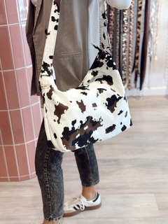 BOLSO TELA ESTAMPA ¡vaca! en internet
