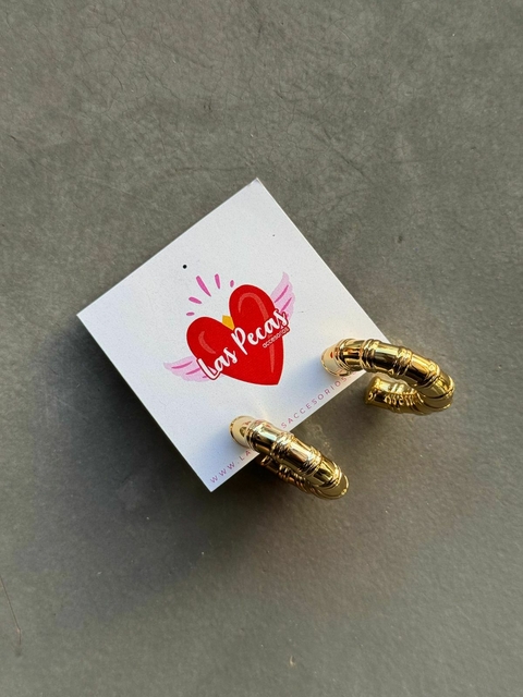 SEMI ARGOLLA TRAMADA DORADA ¡fantasia!