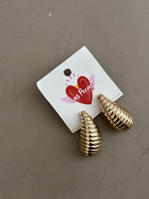 MAXI ARO GOTA TEXTURA DORADO ¡fantasia!