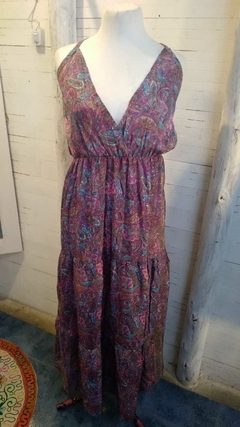 Vestido Yerezzade India rosas - comprar online