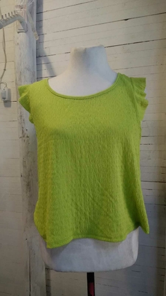 Remera Amapola verde - comprar online