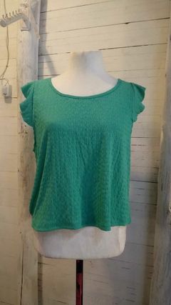 Remera Amapola verde esmeralda - comprar online