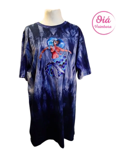 Remera Yemanjá, azul XL - comprar online