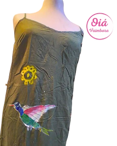 Vestido Anastasia Colibrí, verde abarca hasta L en internet