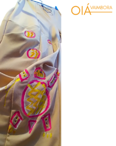 Pantalón Fantastic Abstracto, camel M a XL - comprar online